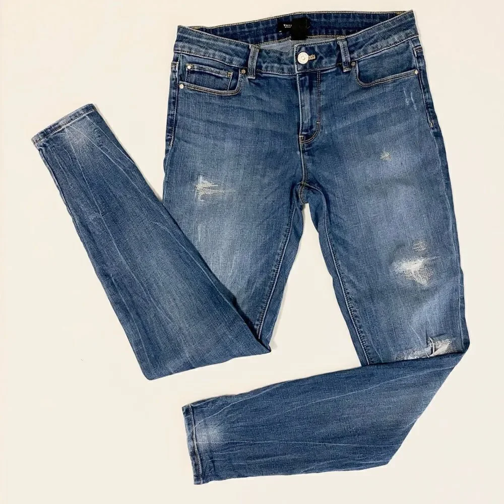 White House Black Market skinny jeans size 6 reg.